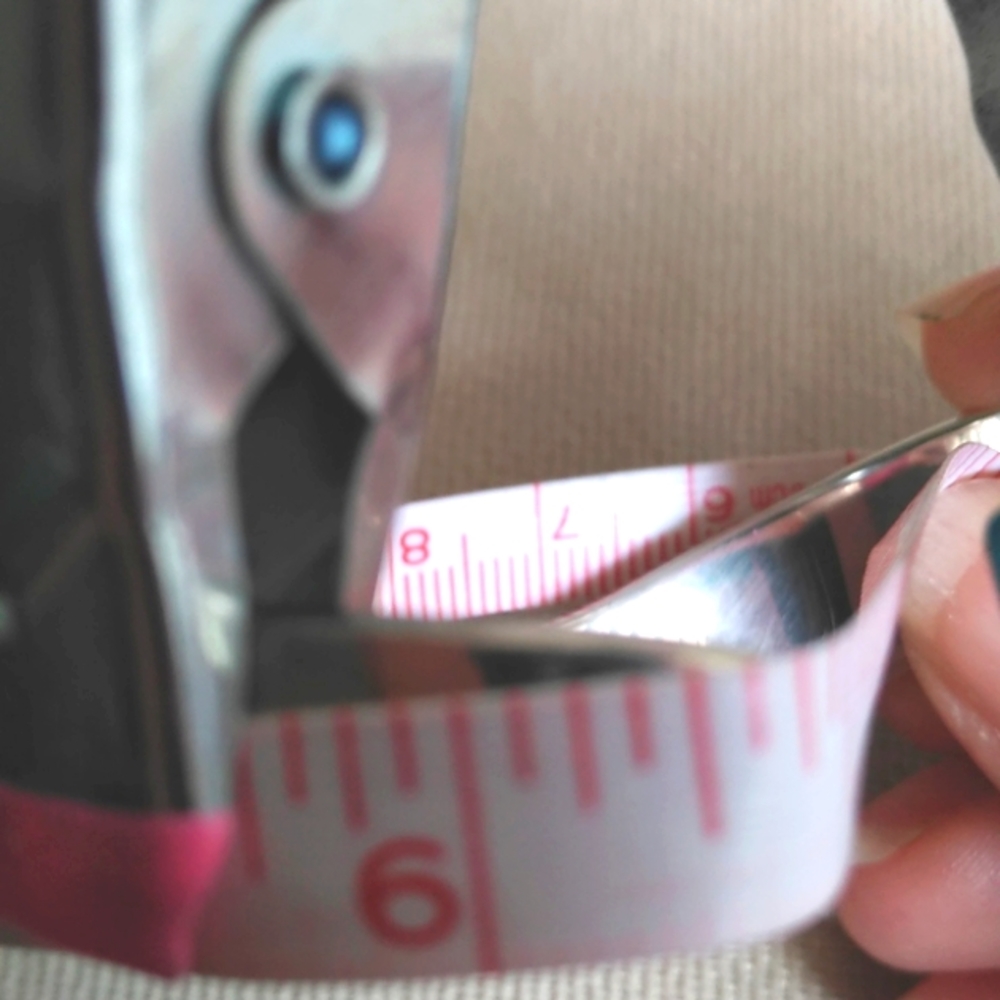 NATIVE AMERICAN WAVE INLAID CUFF BRACELET - Picture 11 of 16